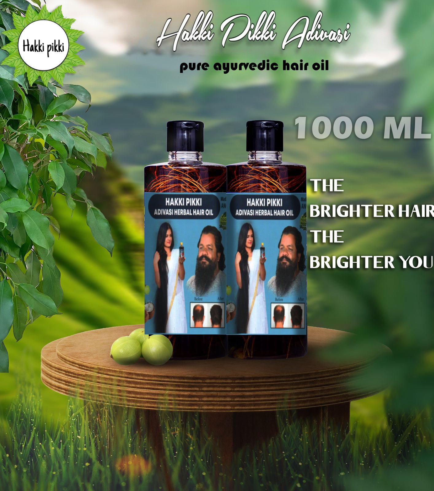 Hakki Pikki Adivasi Hair Oil