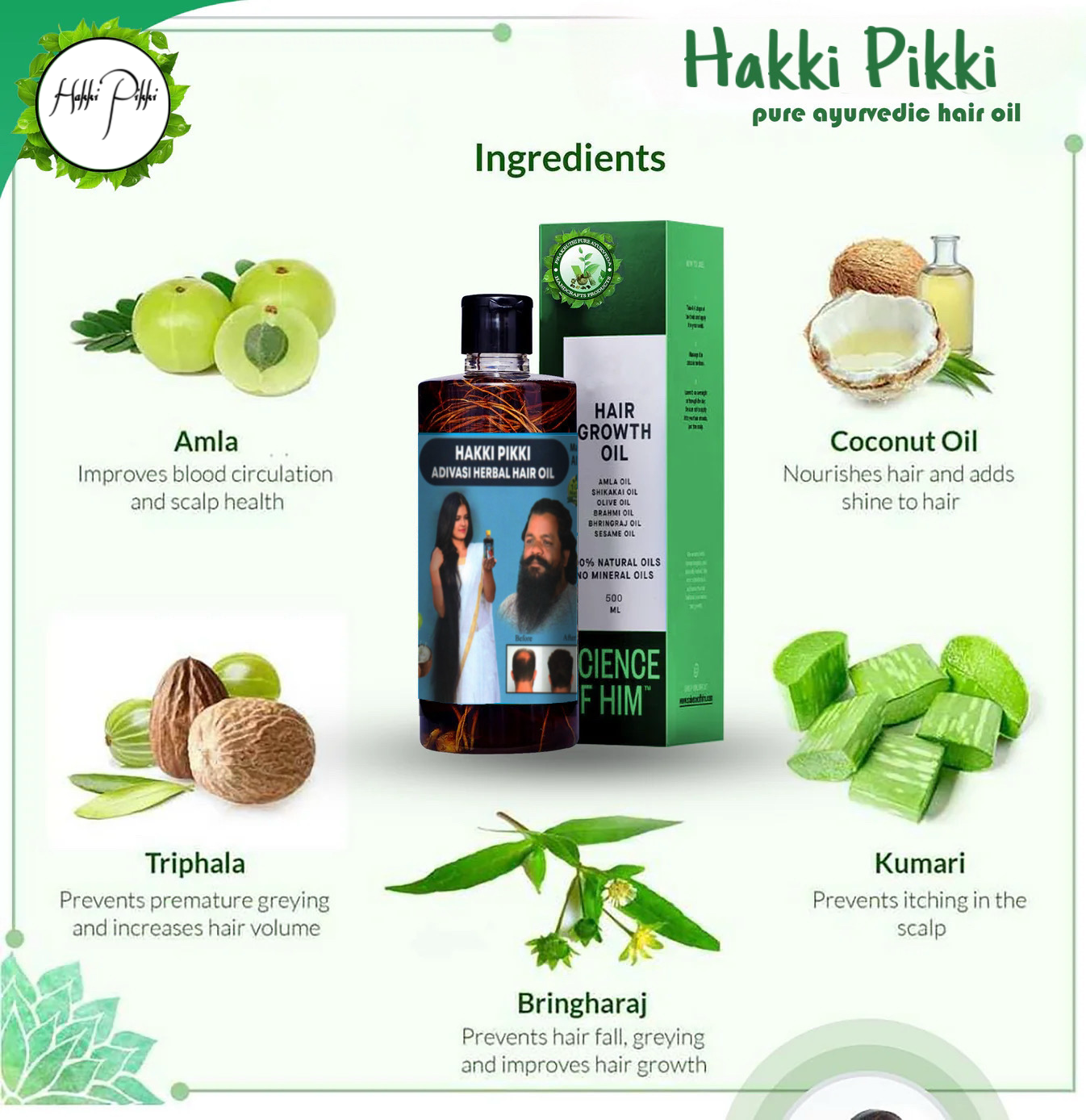 Hakki Pikki Adivasi Hair Oil